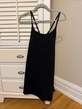Black tennis/athletic Dress with Adjustable Straps size small
